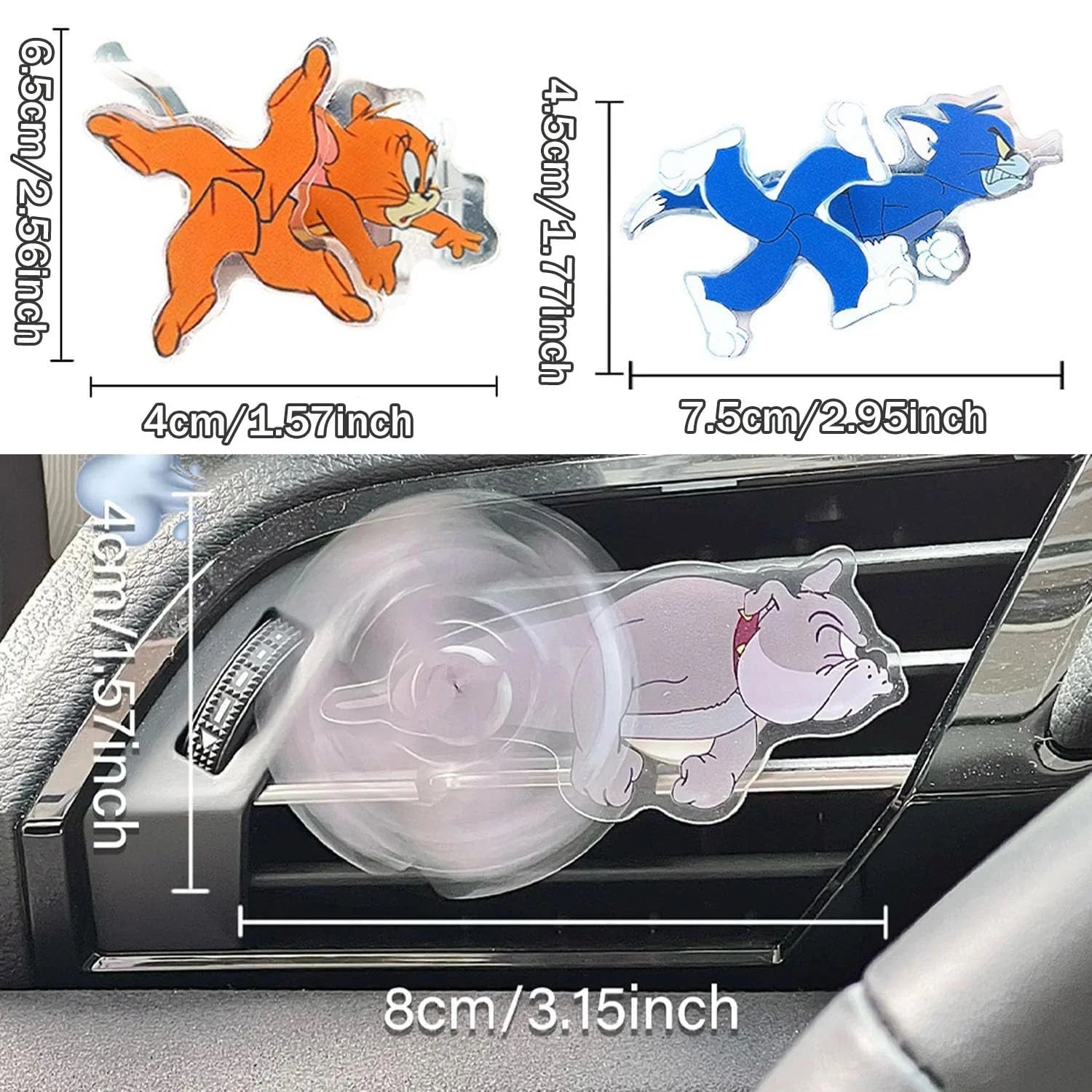 T&J Trio Chase Car Freshener (Set of 3)