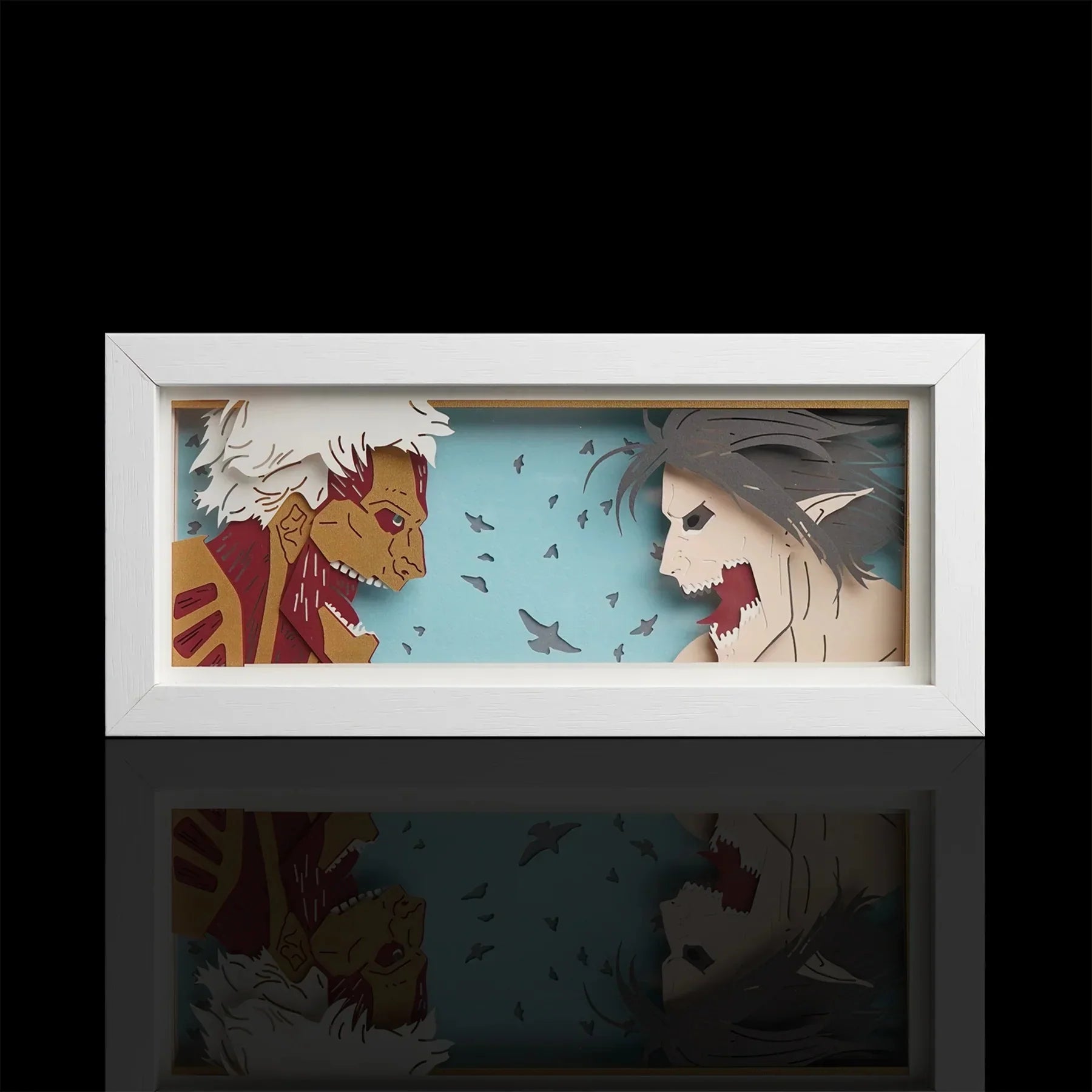 Eren & Armored Titan Shadow Box