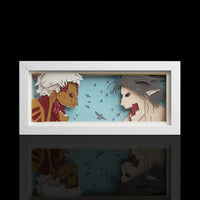 Eren & Armored Titan Shadow Box
