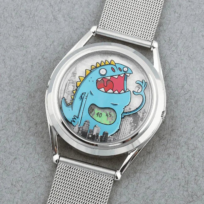 Metropolis Number Cruncher Avant-Garde Pop Art Watch