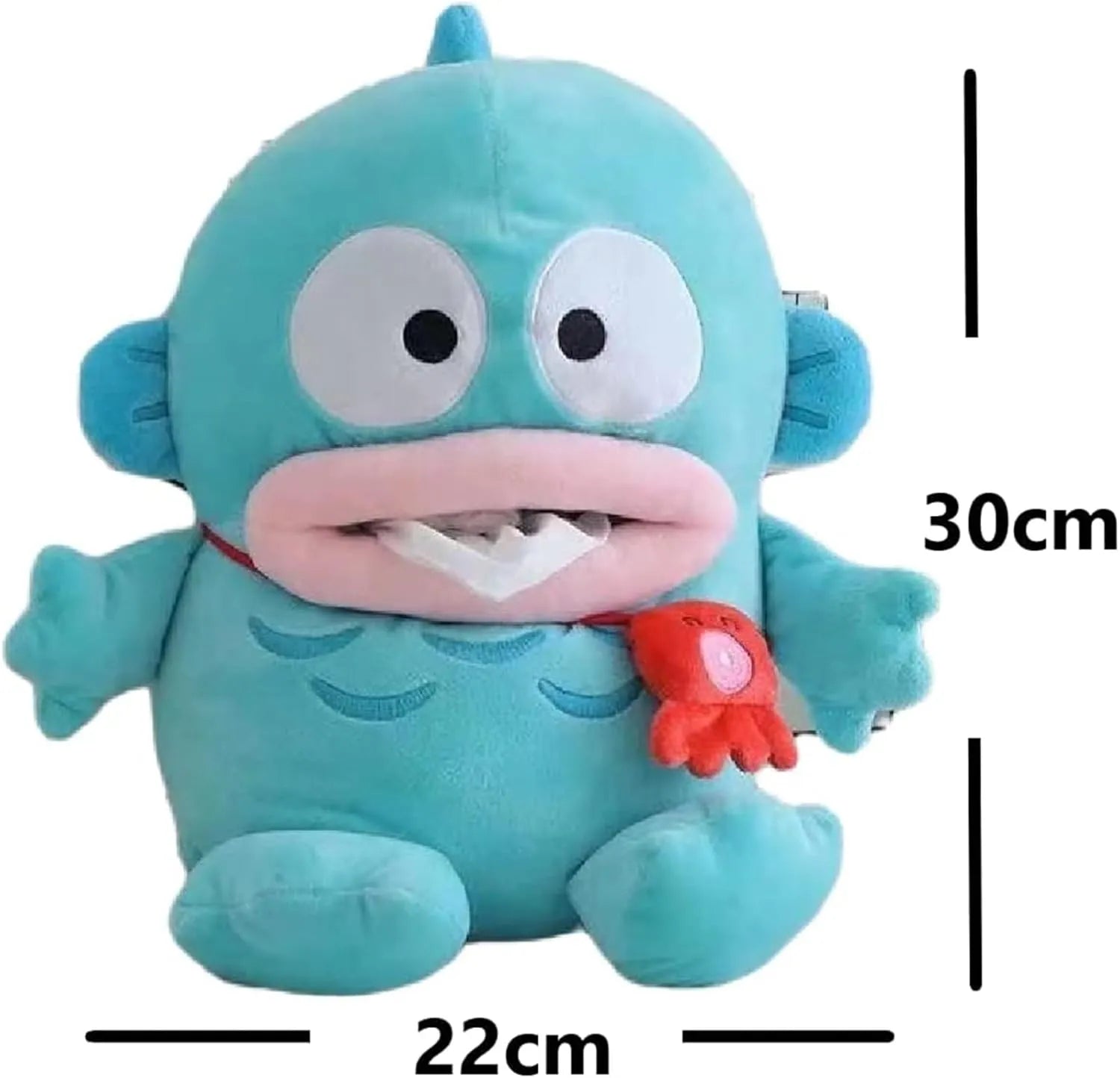 Kawaii Hangyodon Premium Plush Tissue Doll