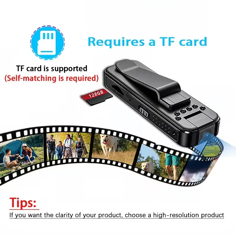 Stealth Ultra-Slim Clip-on Camera