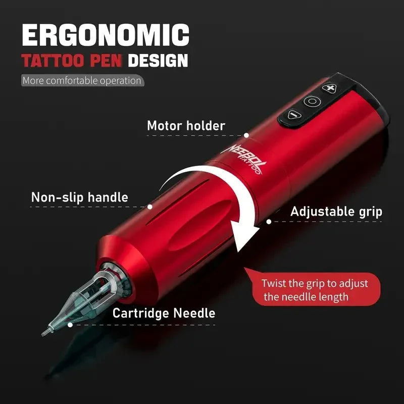InkWeaver Pro Wireless Tattoo Set