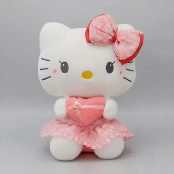 Hello Kitty Victorian Heart Bloom Plushie (35 cm)