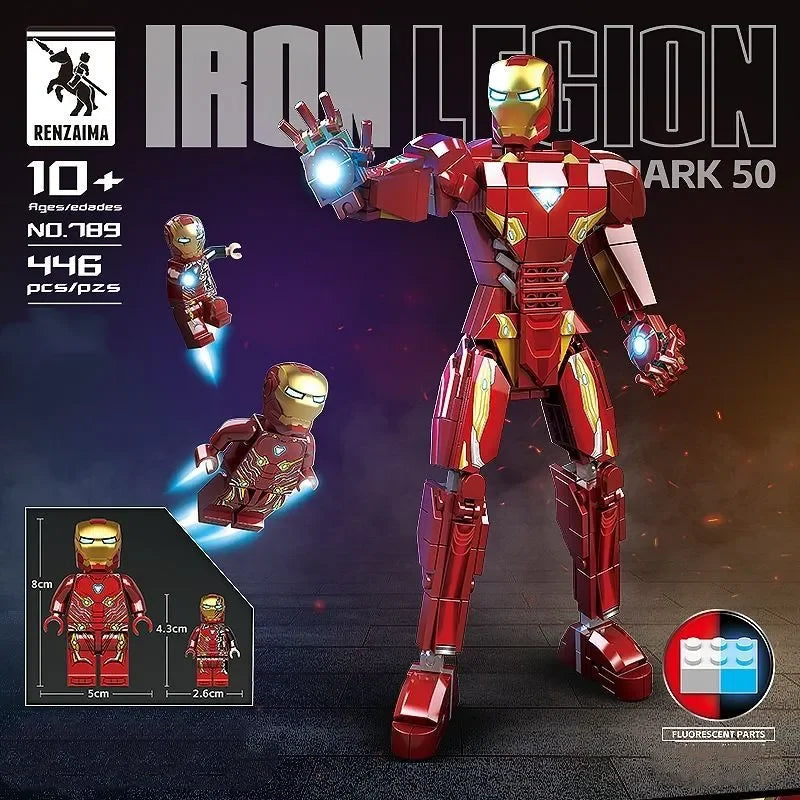 Iron Legion Iron Man MK85 Blocks (553 Pcs)