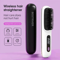 AuraGlide Wireless Straightening Brush