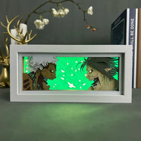 Eren & Armored Titan Shadow Box