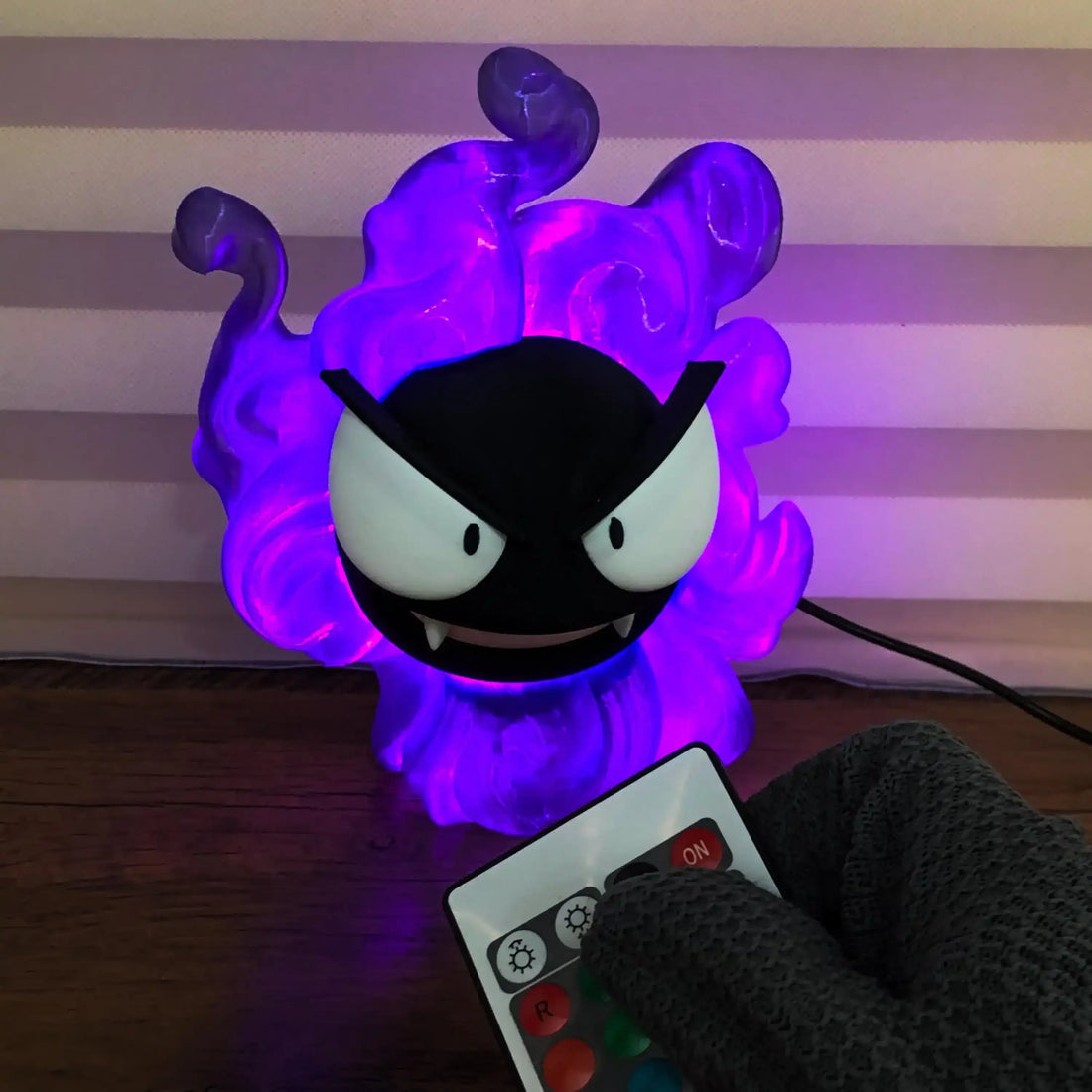 Pokimoen Gengar Mischievous Grin Light