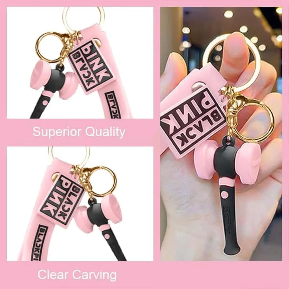 BLACKPINK Hammer Lightstick Silicone Lanyard Keychain