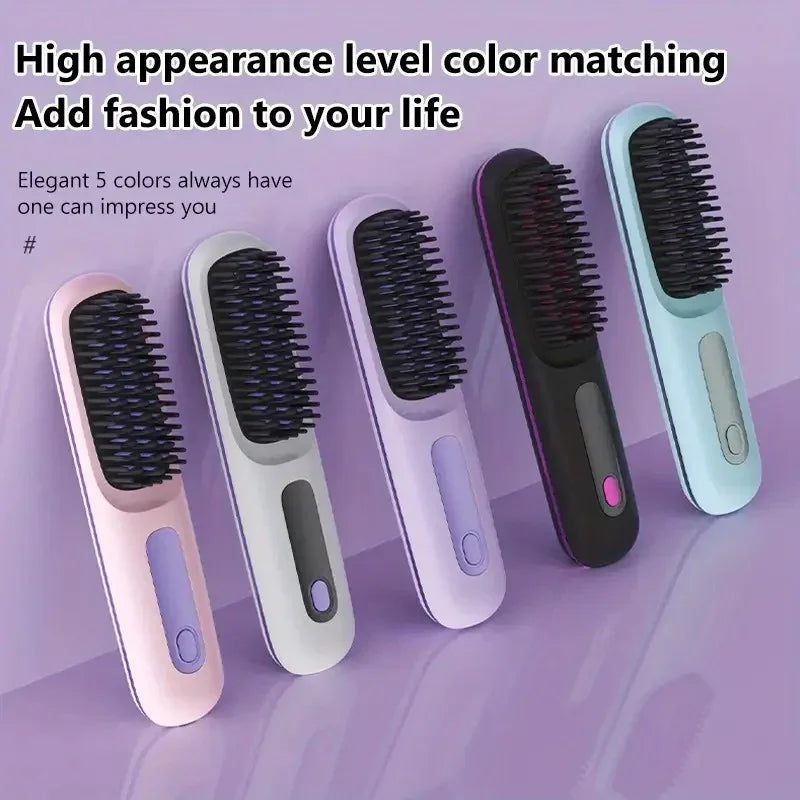 AuraGlide Wireless Straightening Brush