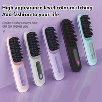 AuraGlide Wireless Straightening Brush