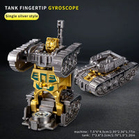 Transforming Gyro Battle Tank 2-in-1 Fidget Toy