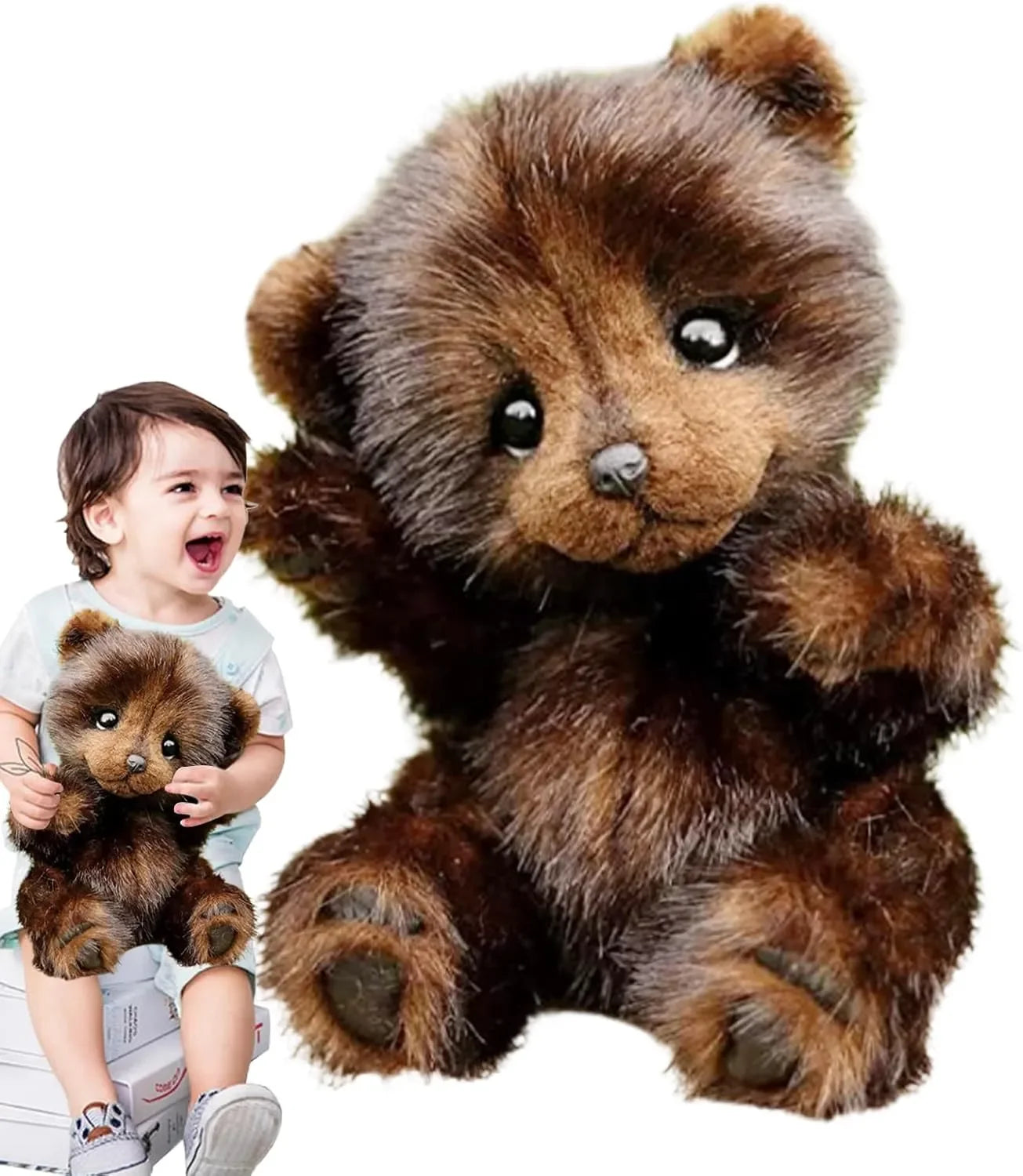 Charming Handmade Plush Baby Bears