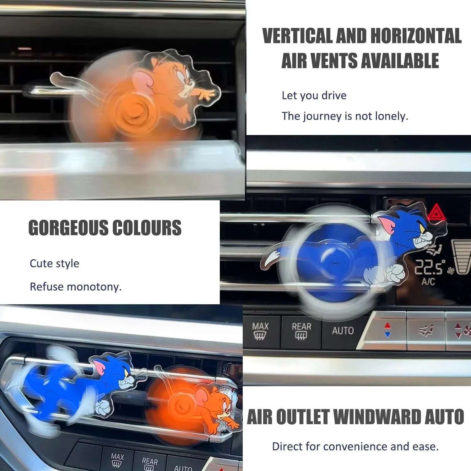 T&J Trio Chase Car Freshener (Set of 3)