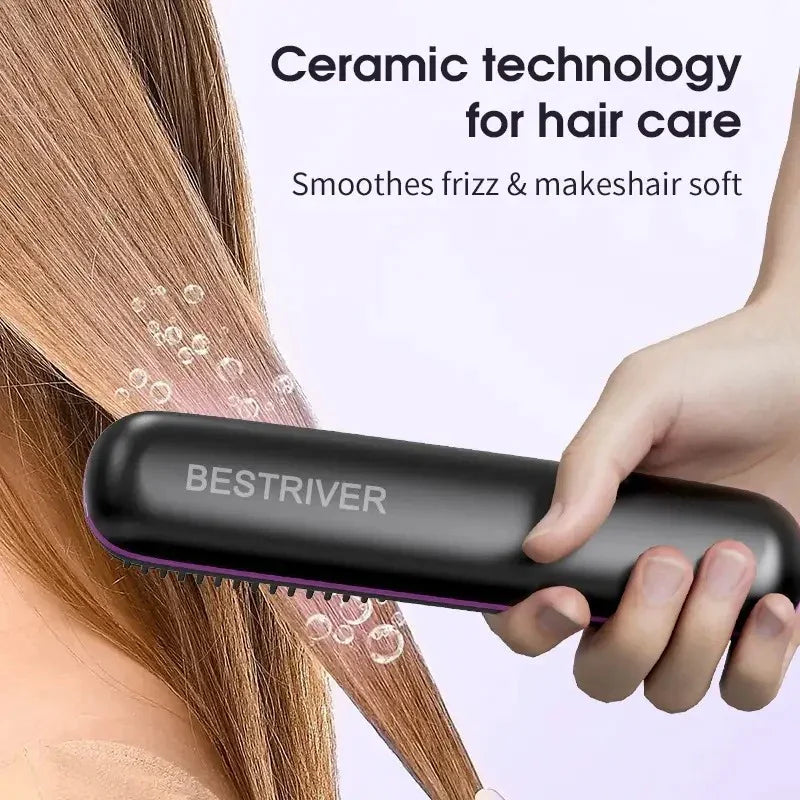 AuraGlide Wireless Straightening Brush