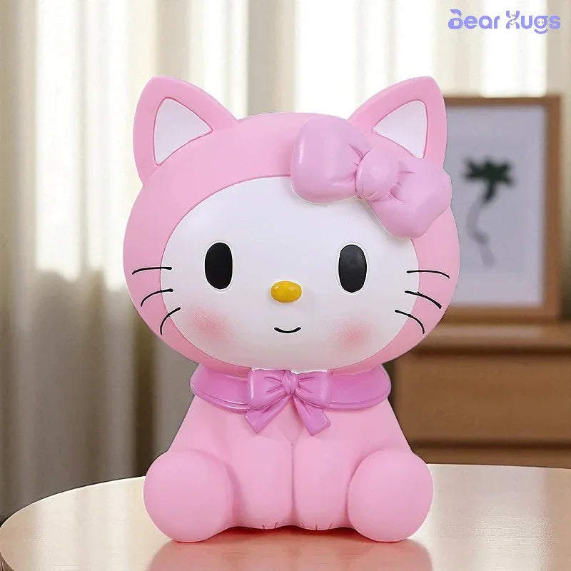Hello KT Whisker Charm Piggy Bank