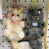 Realistic Kitten DIY Plush Keychain