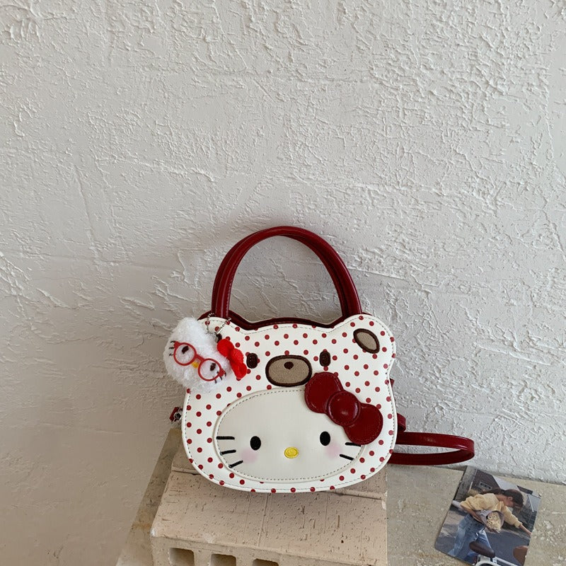 Hello Kitty Bear Hood Mini Handbag - Bear Hugs