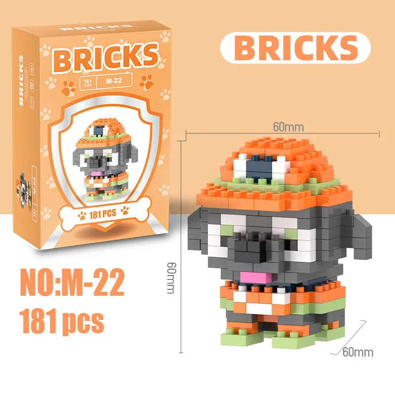 Bricks Paw Patrol Building Blocks