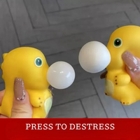 Nailong Blow Bubble Squishy Toy