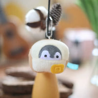 Globetrotter Penguin Plush Keychain