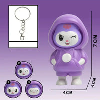 Kuromi & My Melody Mood Swings Keychain