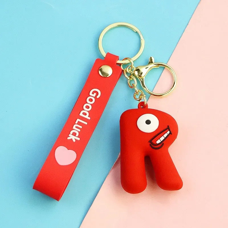 Alphabet Lore Letter Keychains