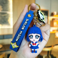 Sailor Moon Scouts 3D Keychain