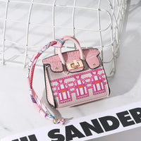 Luxe House Leather Bag Keychains