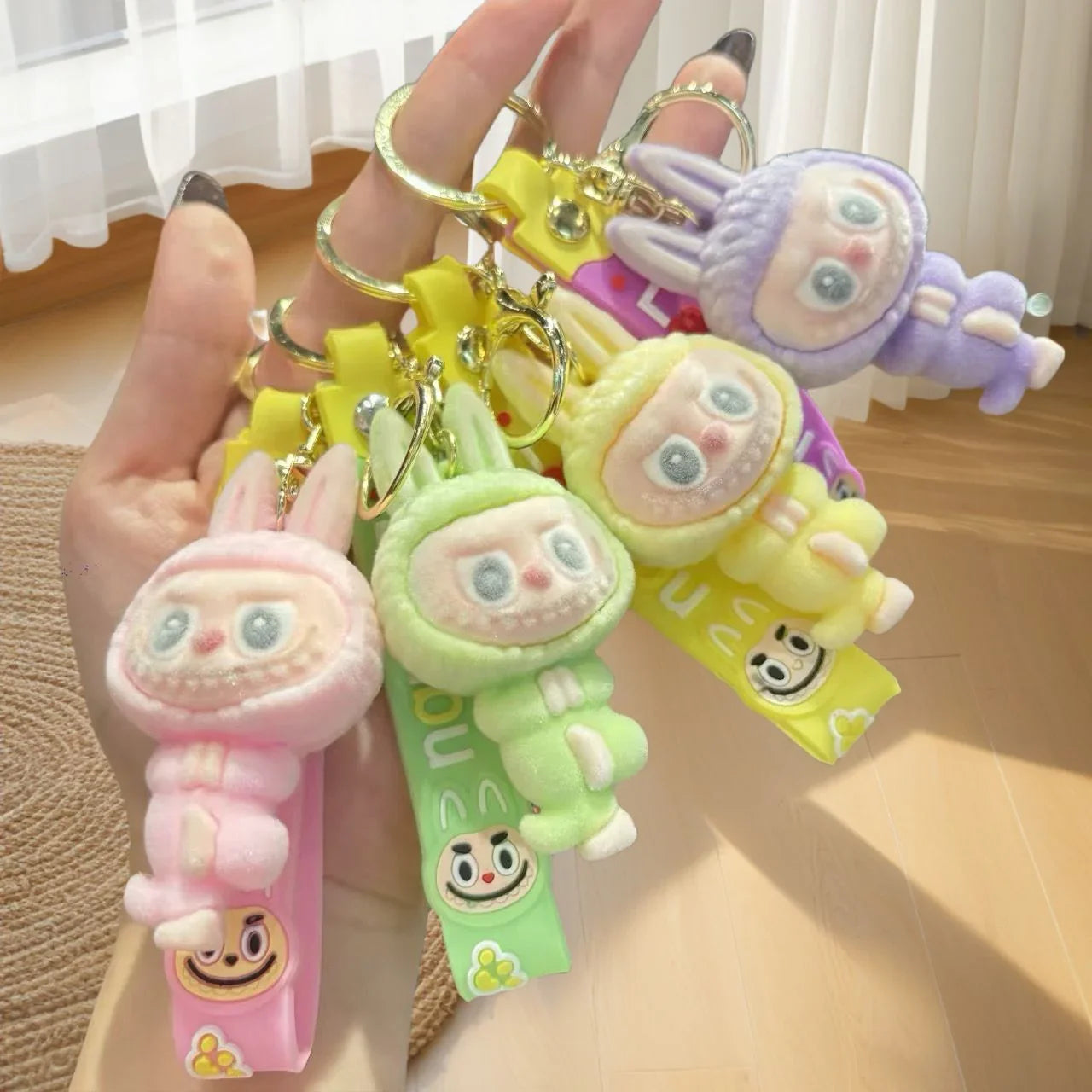 Labuboo Namaste Yoga Pose Keychain