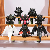 Toothless & Light Fury Elite Dragon Keychains
