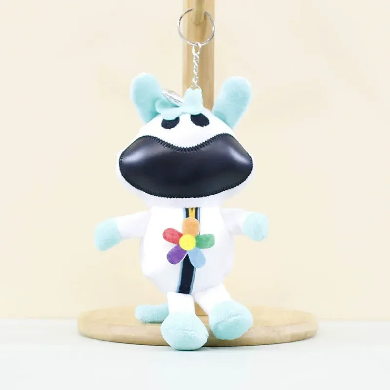 Smiling Critters Soft Stuffed Keychain
