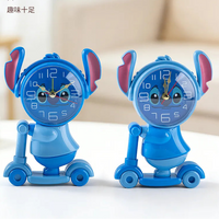 Stitch Scooter Rider Alarm Clock