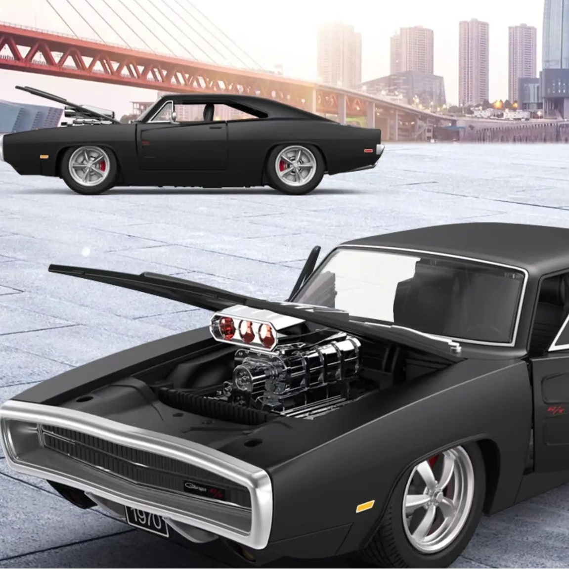 Rastar 1:16 Scale 1970 Dodge Charger RC Car
