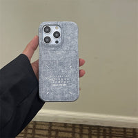 Maison Margiela Denim Cardholder Phone Case (For iPhone)