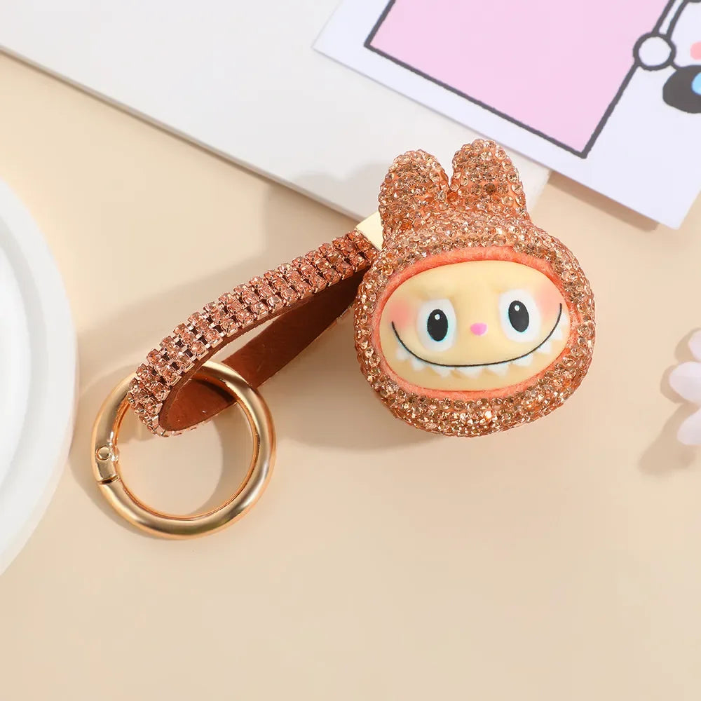 Labuboo Crystal Face Luxury Keychain
