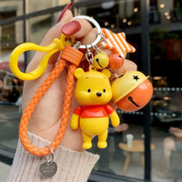 DZNY Glossy Chained Charm Keychains