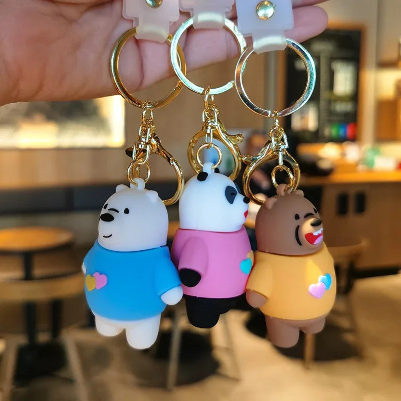 We Bare Bears New Journey Keychain