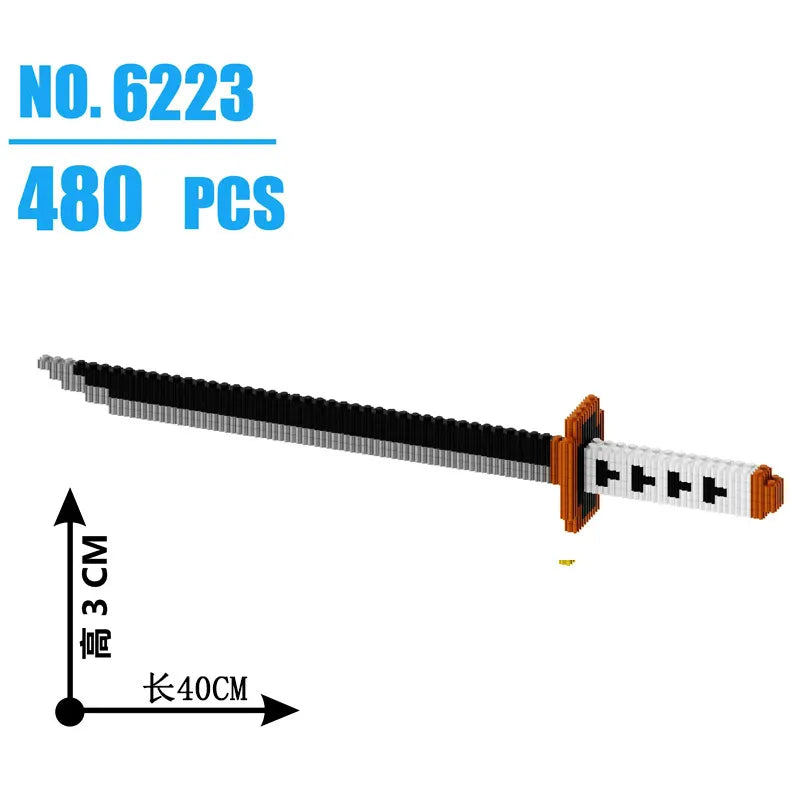 Demon Slayer Katana Mini Blocks (480 Pcs)