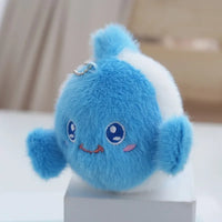 Clownfish Sea Smiles Plush Keychain