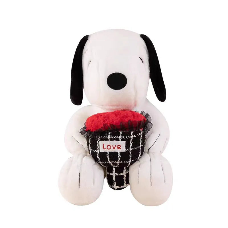 Snoopy Eternal Rose Bouquet Plush Toy (55 cm)