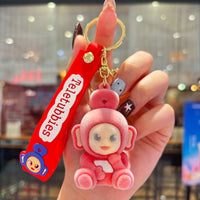 Teletubbies Velvet Valley Flocked Keychain