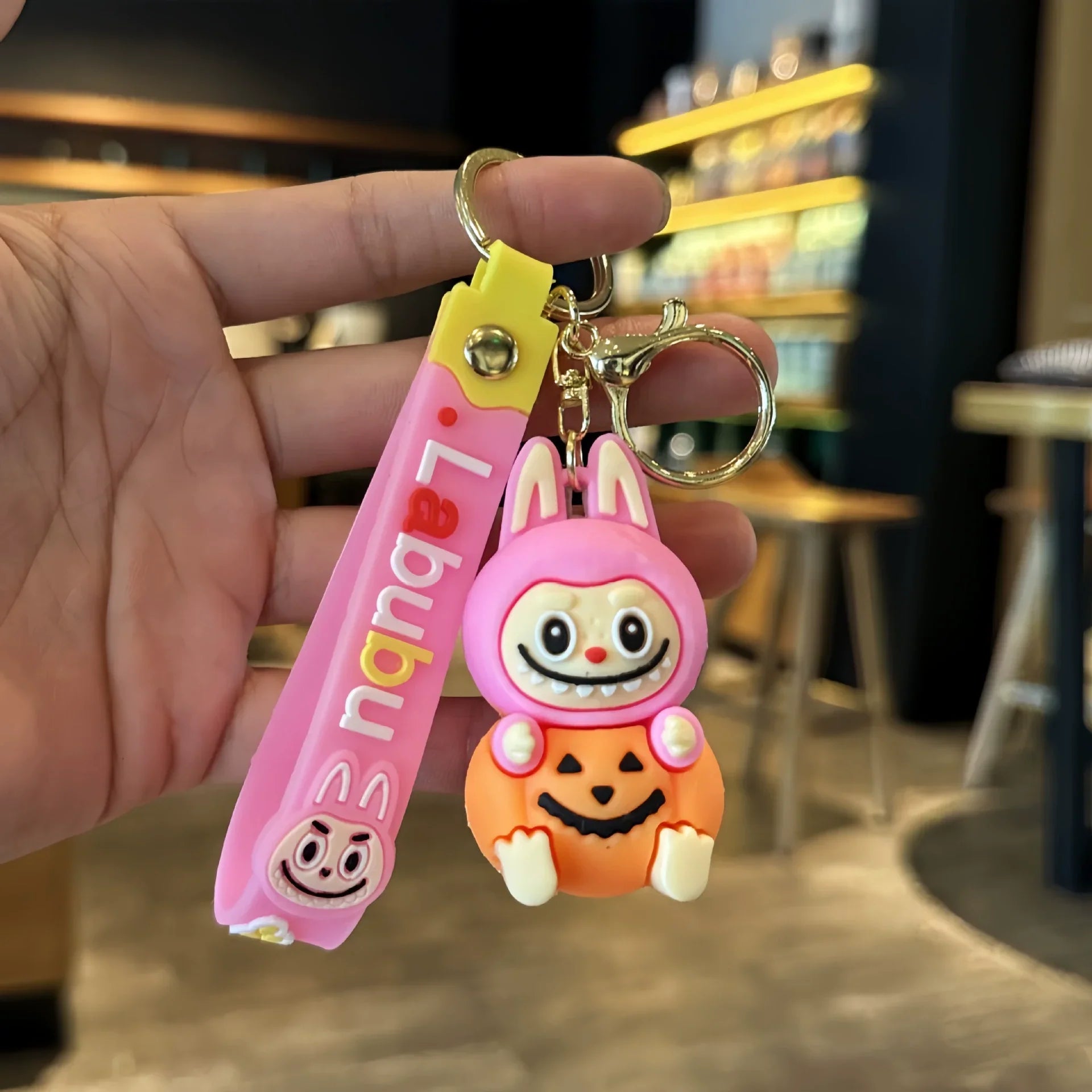 Labuboo Halloween Pumpkin 3D Keychain
