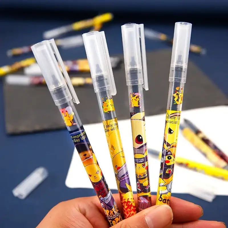 Lightning Pikachu Gel Pen (Set of 5)