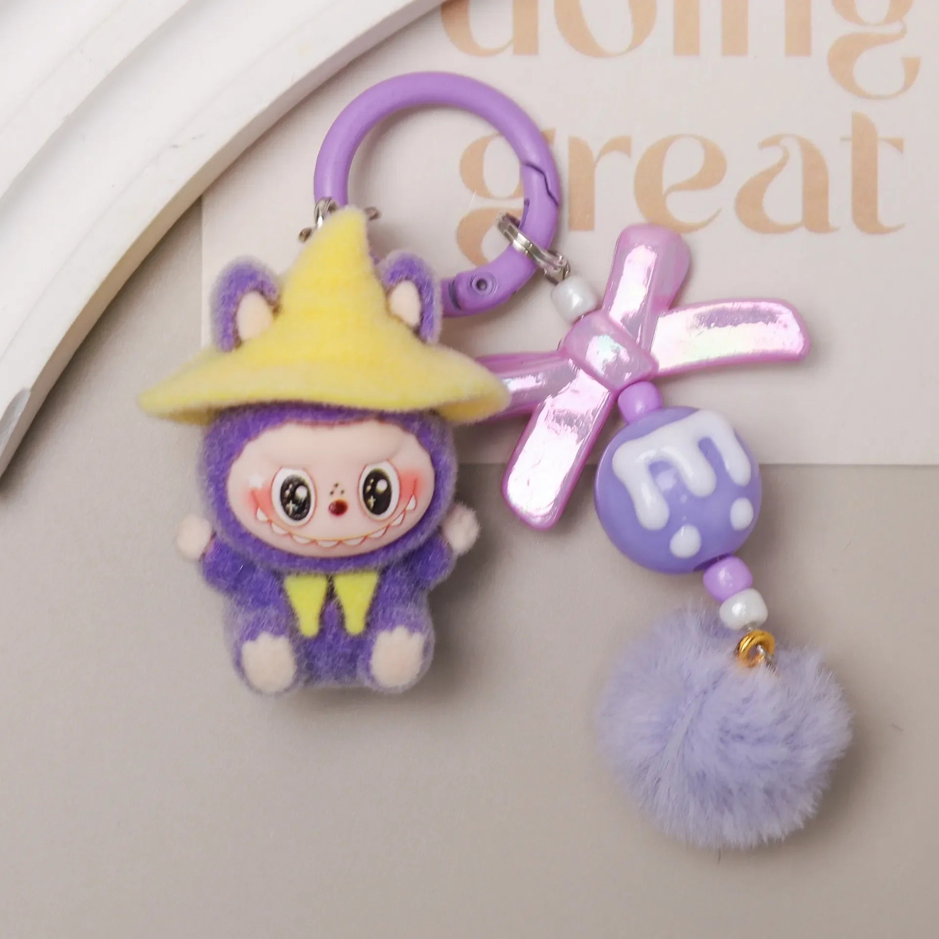 Labuboo Magic Hat Sorcerer Keychain