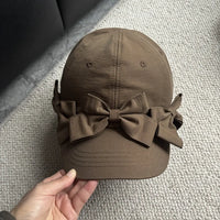 MOBANINA Bow Laced Breathable Baseball Cap