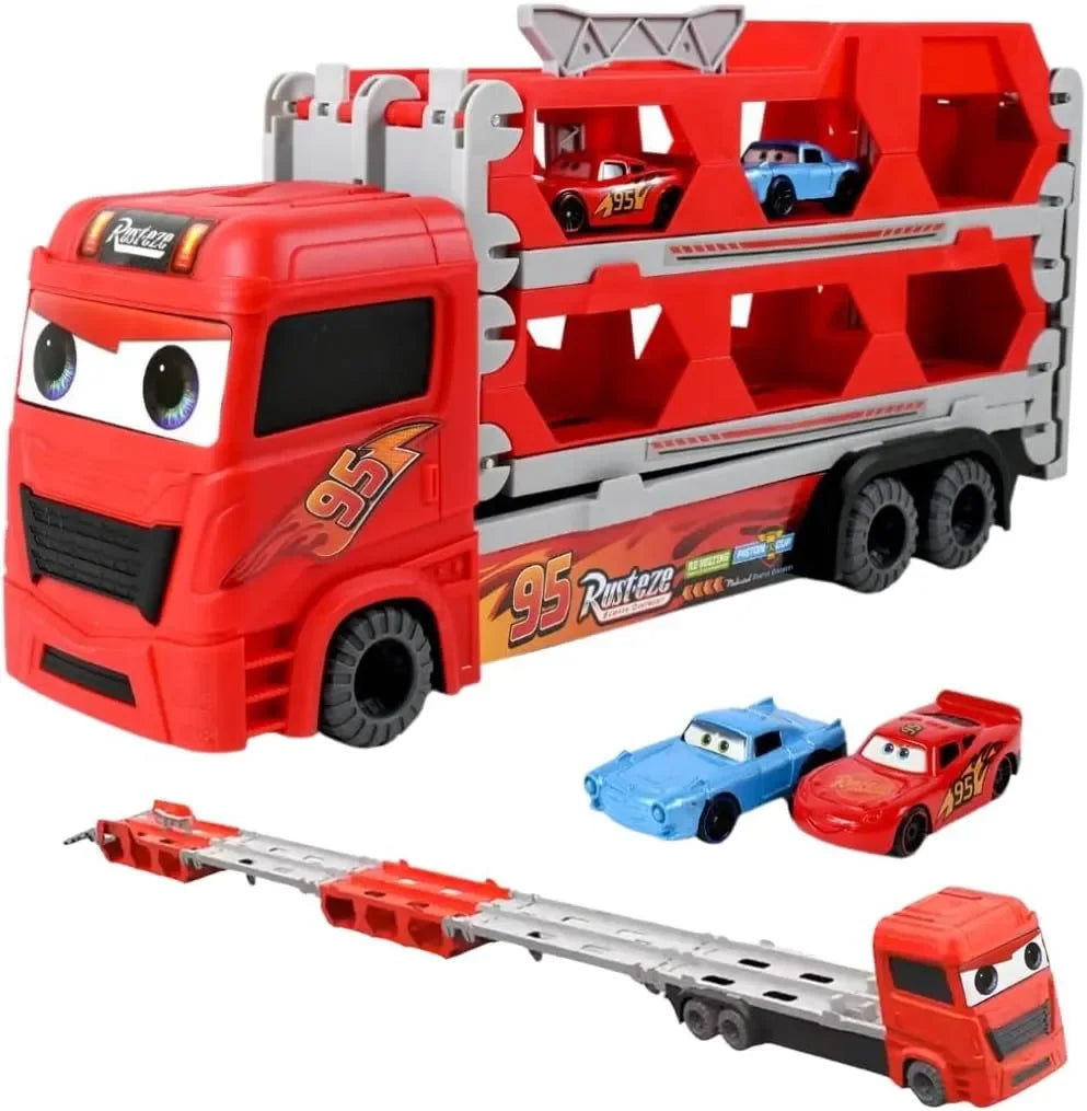 Cars Transporter Race Track Truck