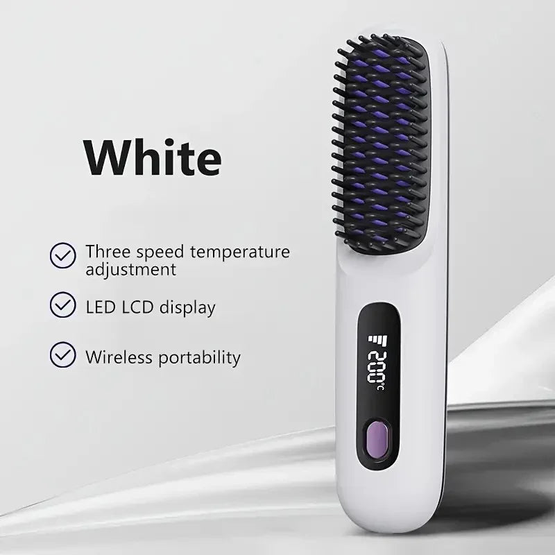 AuraGlide Wireless Straightening Brush