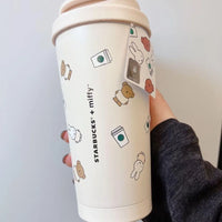 StarBX Miffy Cream Silk Tumbler (470 ml)