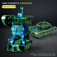 Transforming Gyro Battle Tank 2-in-1 Fidget Toy